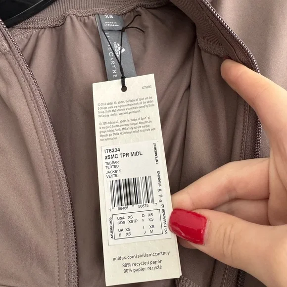 NWT Stella McCartney x Adidas Jacket - Picture 5 of 6